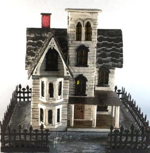 First Spooky House finished for 2017 - Paper Glitter Glue