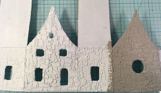 Stenciled Irish Cottage