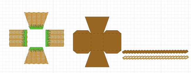 Another variation of the candy basket