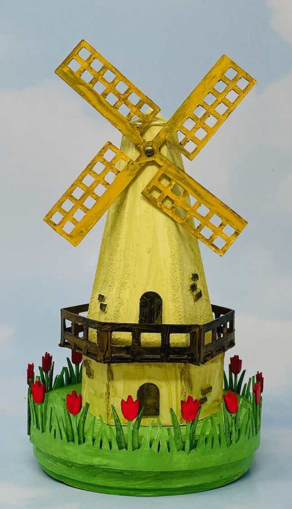 Windmill Craft Windmill Metal Garden Art Old N Dazed