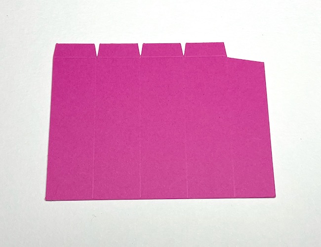 Pink cardstock for post