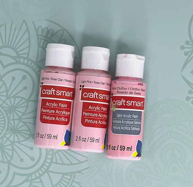 Craft Smart paint bottles