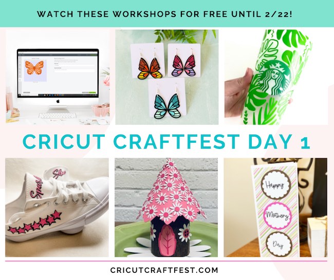 crafts for the first day Cricut Craftfest