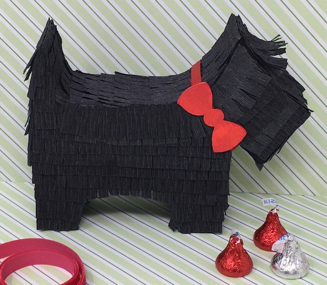 DIY Dog shaped gift box template