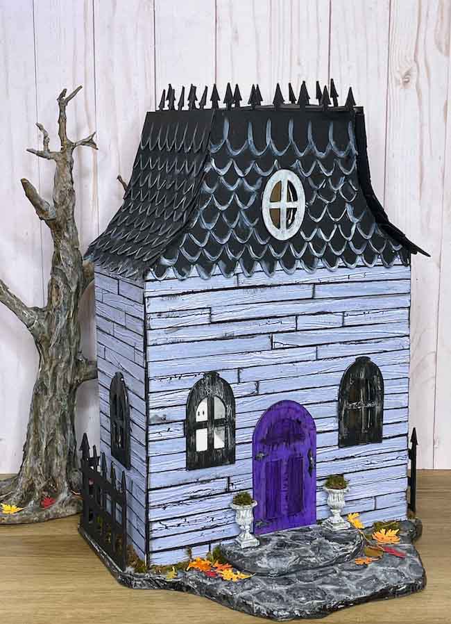 Cardboard Haunted House Template