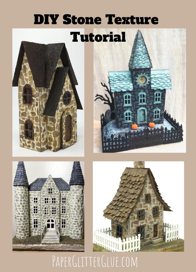 DIY Stone Texture Tutorial examples