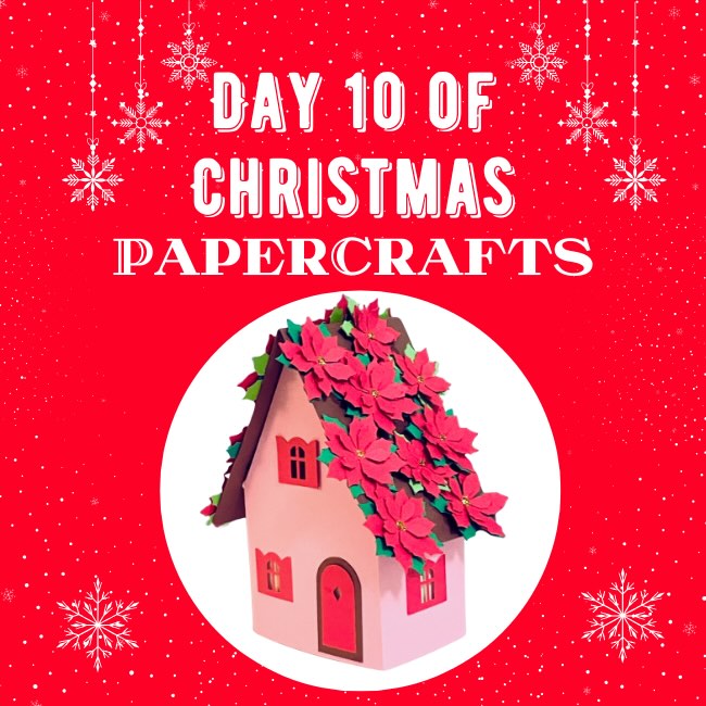 Make Christmas Cottage Candy Box
