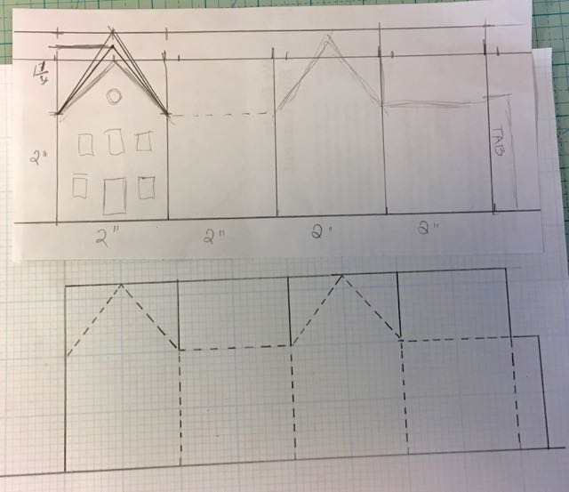 paper house template to print