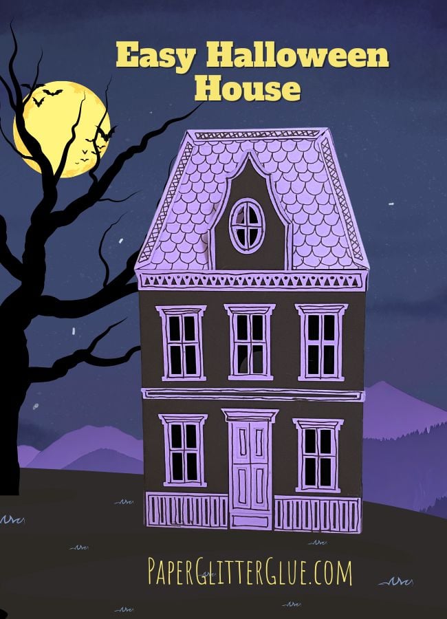 Easy Halloween House Maison de Halloween