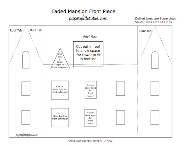 How I Learned To Make Svg Patterns For My Paper Houses Paper Glitter Glue