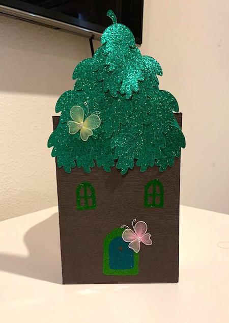 Fairy house party invitation