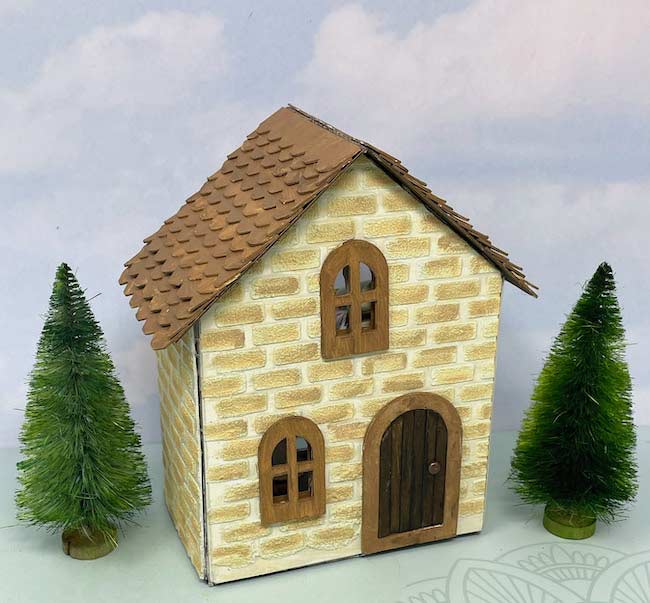 Front of the Miniature Fixer Upper House