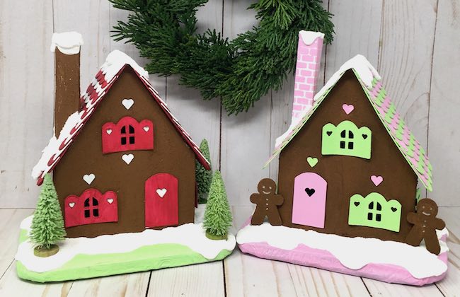 Gingerbread houses for Holiday Maker Fest