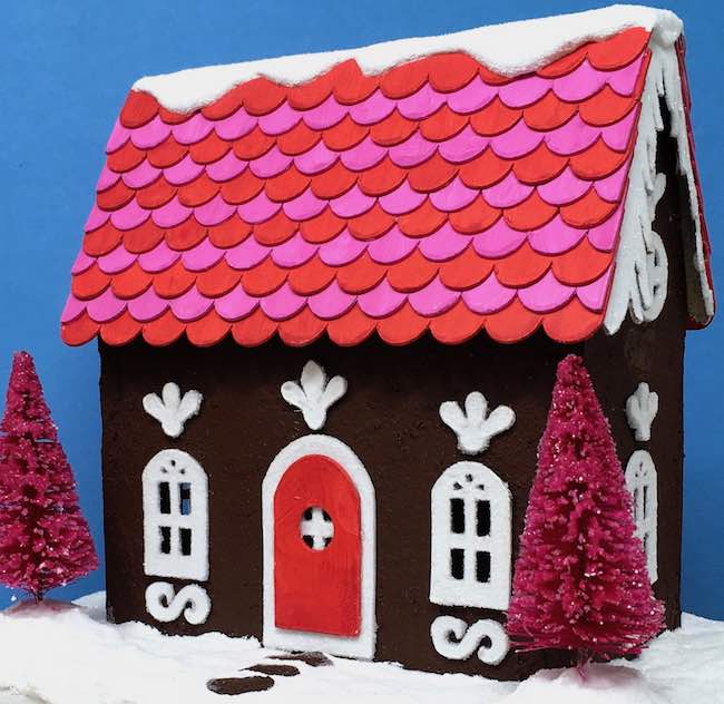 Make a Paper House with Your Cricut - Paper Glitter Glue