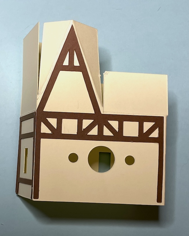 Glue the house together