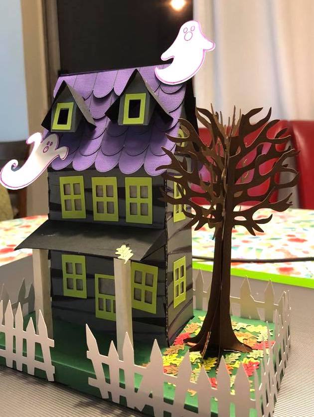 Halloween's Paper House by Vicki