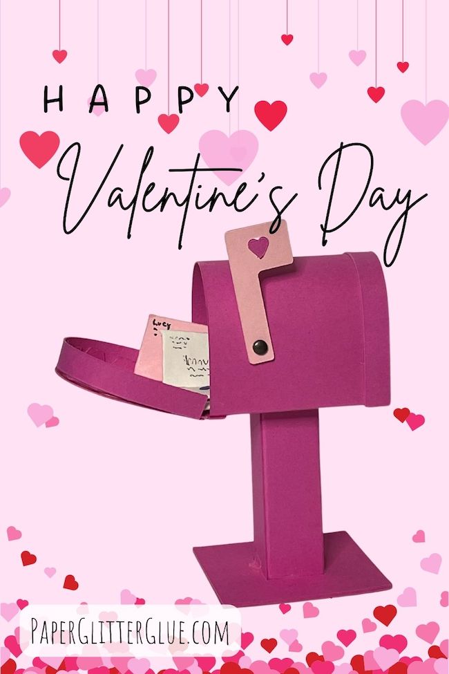 Make a miniature mailbox for Valentine's Day