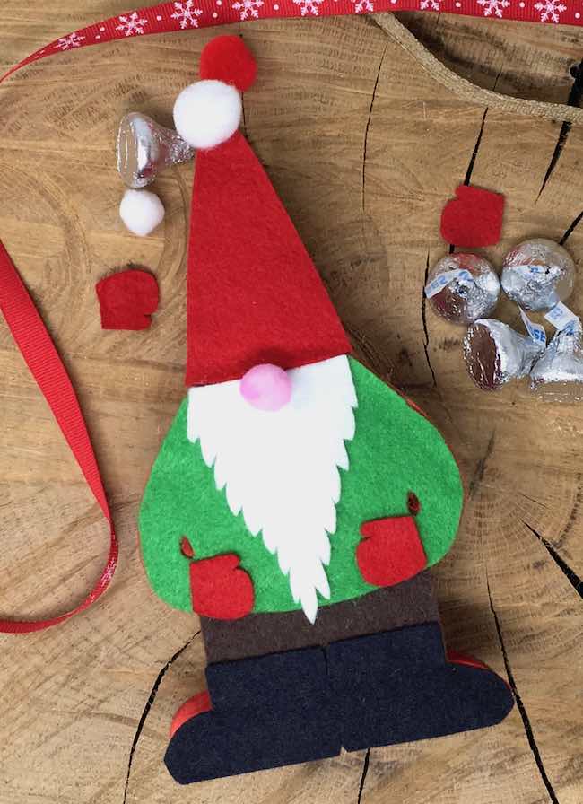 How to make miniature gnome gift box