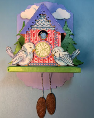 Birdhouse Cuckoo Clock front view