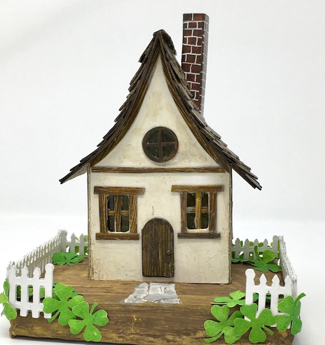 Make an Irish Cottage for St. Patricks Day