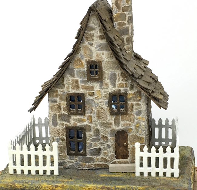 Irish Stone cottage with door on side