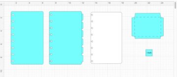 How to Make a DIY Disc Bound Notebook Journal - Paper Glitter Glue