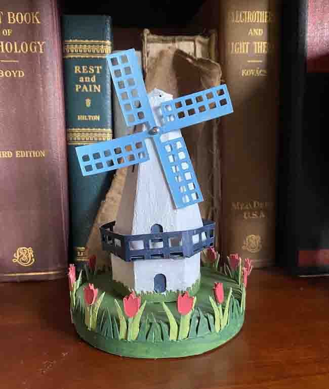 Katherine's Cardboard Dutch Windmill