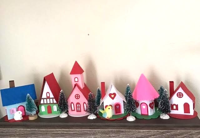 Kay's houses mostly from mini houses for mason jars