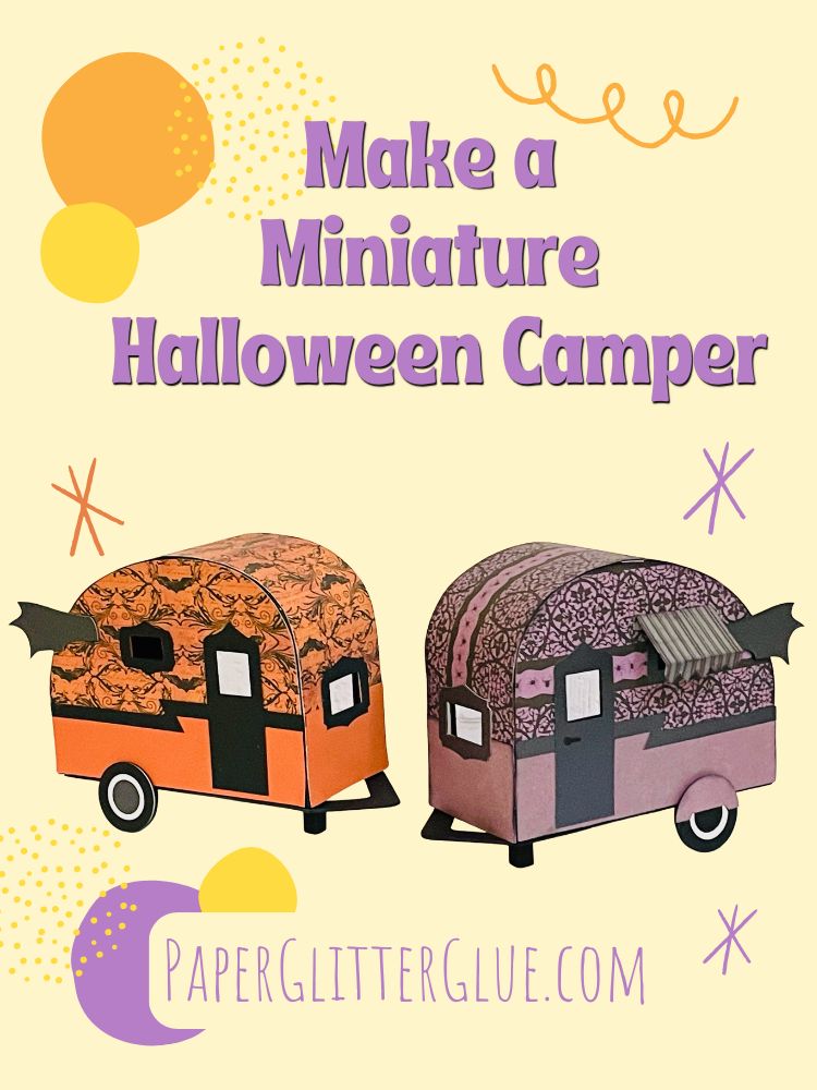 Make Miniature Halloween Camper