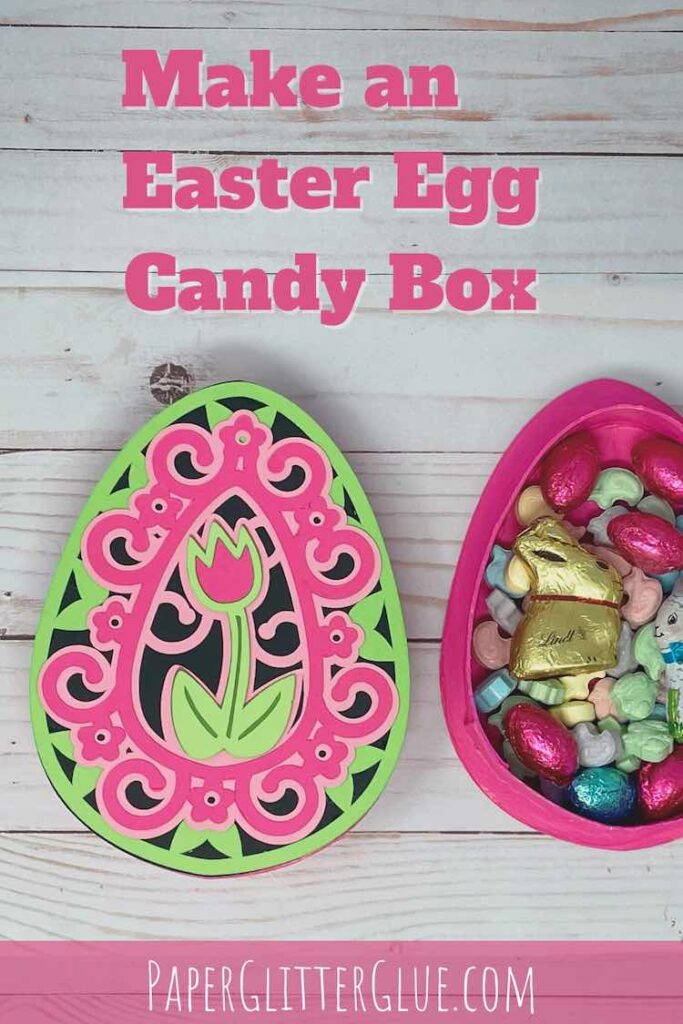 Make an Easter Egg Candy Box
