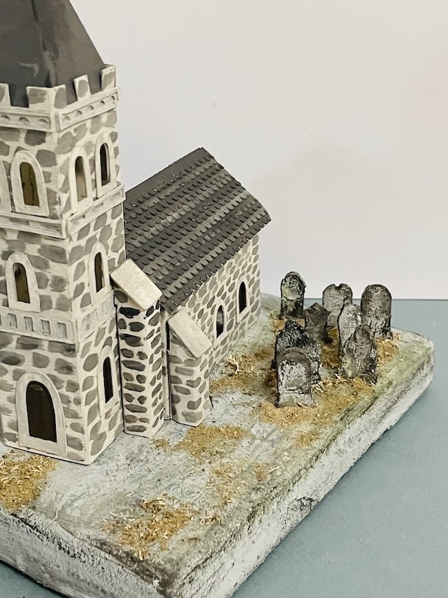 Old church graveyard on Norman Church