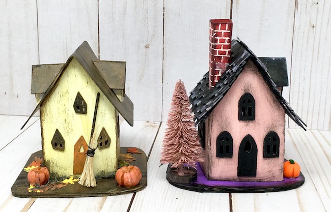 Two versions of Esmeralda's Quaint Cottage