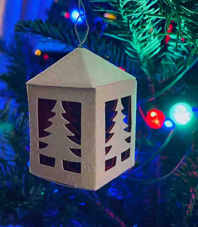 Vintage Christmas Ornament tree motif