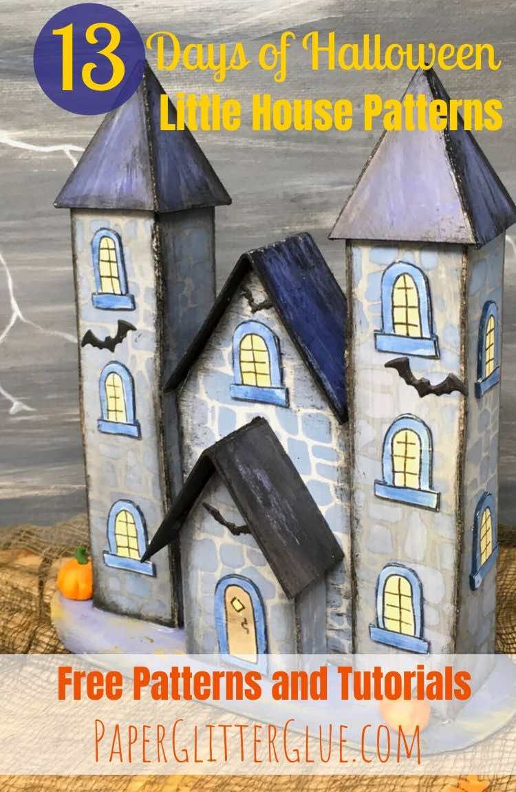 Vlad's castle 13 Halloween house pattern