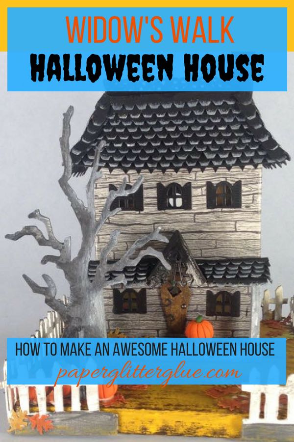 Widow's Walk Halloween House 