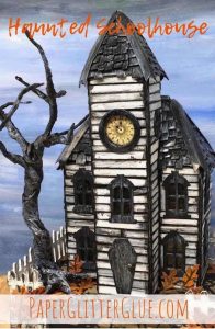how to Make a Haunted Schoolhouse
