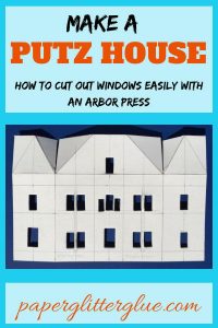 Printable Putz House Windows