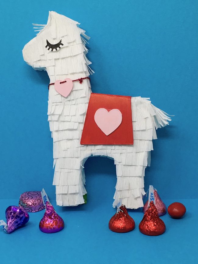llama candy box for valentine's day