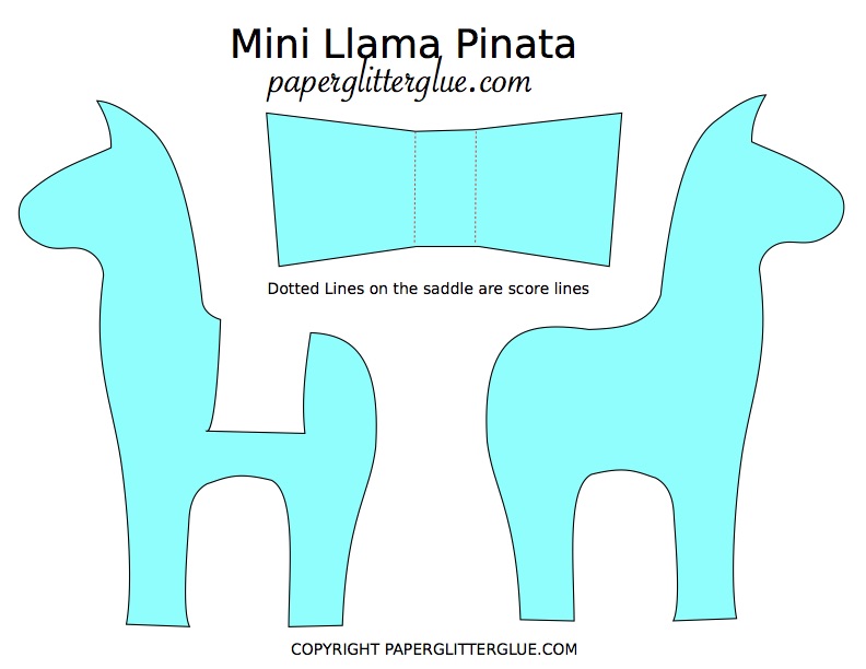 diy mini llama pinata how to make the cutest little llama pinata paper glitter glue