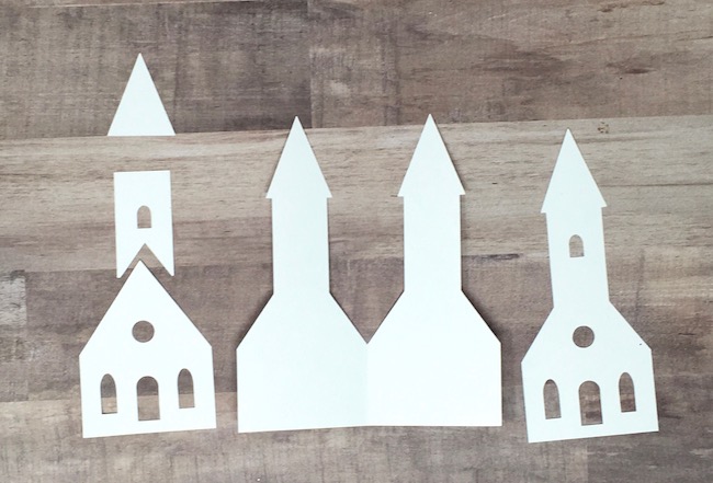 options to cut out for little church gift tag